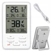 Verkgroup Digitalna vremenska postaja LCD termometer higrometer 12cm zunanji senzor