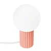 Sollux SL.1756 - Stona lampa HALO 1xG9/8W/230V prečnik 12 cm ružičasta