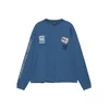 Pull&Bear Majica STWD COMMUNITY PLAYER safir / črna / bela