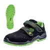 Zaštitne sandale HALWILL S1P ESD Boja: crno-zelena Veličina: 36