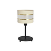 LED stona lampa HELEN 1xE27/15W/230V krem/crna/zlatna