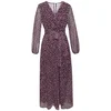 LASCANA Obleka mauve / robida
