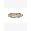 Daniel Wellington Pavé Prstan Roza