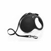 Fleksibilan povodac Flexi Fun traka XS - Crni - 3 m