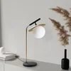 Opviq Stona lampa, Crna