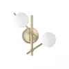 Ideal Lux - LED zidna svetiljka ATLAS 2xG9/3W/230V zlatna
