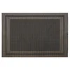 Set of 4 table mats, 45 x 30 cm, Black