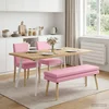 Dvojna klop Roza 110 x 40 x 47 cm Blago