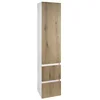 PANEDA STRIP odlagalna enota 35x165x31cm, hrast emporio, levo/desno - Rjava - 35x165x31 cm - Aqualine - PANEDA - 24 - MDF/laminat - Lepilo - Drugo - 3-delne tuš kabine - 350 - 1650 - 310 - 14