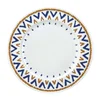 Tognana Set plitkih tanjira Madison, 27 cm, 6 komada, Belo-plavi