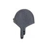 GOBI Cashmere Kape Knitted Aviator Cap siva