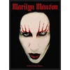 Marilyn Manson Face Našitek za šivanje 100 x 50 mm