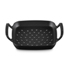 Košara za zunanji žar BBQ 30 cm, črna, lito železo, Le Creuset