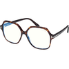 Tom Ford Blue Block Ženski okvir za dioptrijske naočare 0FT6062-B 5257, Smeđi