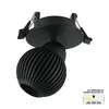 LED ugradna lampa LU-11-7 BK