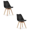 Brandless MARK stol črn x 2, (22030476)