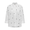 ONLY Bluza ONLNEW LINA črna/bela