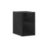 Mexen Box-A odprta omarica s polico 30 cm, črna mat - 91AX2-0300-470-0-71