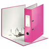 Leitz Datoteka WOW 180° z vzvodom - A4, 8 cm, roza