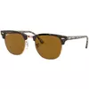 Ray-Ban Sončna očala Clubmaster, rjava