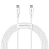 Kabl Baseus Type-C to C 2.0m 100W CATYS-C02 White