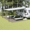Teppi za šator Svijetlo siva 700 x 400 cm Polietilen