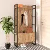 Hanah Home Cipelarnik 90x180x34cm Bež