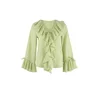 Trendyol Bluza svetlo zelena
