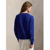 Polo Ralph Lauren Pulover kraljevo modra / svetlo rjava / rdeča / bela