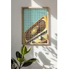 Wallity Popkare9 uramljena slika, 33x48 cm