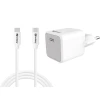 Sandberg 441-58 USB-C 20W Charger EU+USB-C>C, Incl. 1 m USB-C charge cable