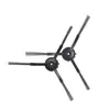 Set črnih najlonskih stranskih krtač za Roborock S5, S6, S7, E5, Q7