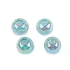 Plastične kroglice z AB učinkom O20 mm - (T05) turkizna (4 kosi)