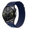 BStrap Nylon Loop pašček za Huawei Watch GT3 42mm, navy blue