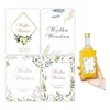 shumee Nalepke za steklenice alkohola WEDDING VODKA