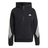 Adidas W STA 3S FZ HD, ženska jakna, crna TG724