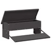 Feeder s nogom za piliće Crna 48,5 x 39,5 x 19 cm