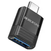 Borofone adapter OTG BV18 - Type C v USB - črn