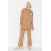 Trendyol Camel Threads Chain Detailed Sweater-Pants Knitwear Set