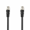 Nedis BNC video kabel | BNC moški | BNC moški | Ponikljano | 75 ohmov | 5,00 m | Okrogla | PVC | Črna | Oznaka