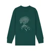 Life-Tree Majica Kids Unisex Hanging On zelena
