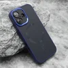 Futrola carbon magsafe za iphone 16 (6.1) plava (small camera) ( F120796 )