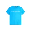 TOMMY HILFIGER Majica azur/bela