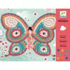 Ustvarjalni set za otroke Djeco Sparkly Butterflies