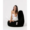 Atelier del Sofa Lazy bag Crni