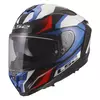 Športna integralna čelada LS2 Challenger II Viper (FF817), bela/modra/rdeča