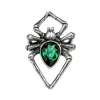 Prstan ALCHEMY GOTHIC - Smaragdni Venom - R222-A