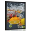 Plakat sadje v vodi - 30x45 no frame