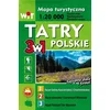 Poljske Tatre 3 v 1. Turistični zemljevid. Izdaja 2024. WiT