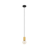 Eglo 900801 - Luster na lanku POZUETA 1xE27/40W/230V braon